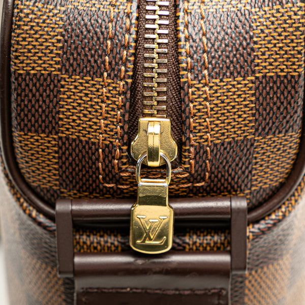 ルイ ヴィトン ダミエ オラフPM 斜め掛け ショルダーバッグ N41442 ブラウン PVC レザー レディース LOUIS VUITTON 【中古】