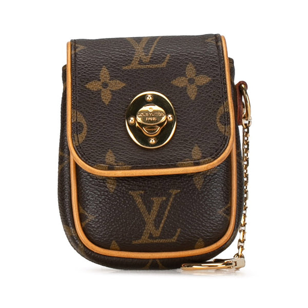 ルイ ヴィトン モノグラム ポシェット トゥラム ポシェット M60020 ブラウン PVC レザー レディース LOUIS VUITTON 【中古】