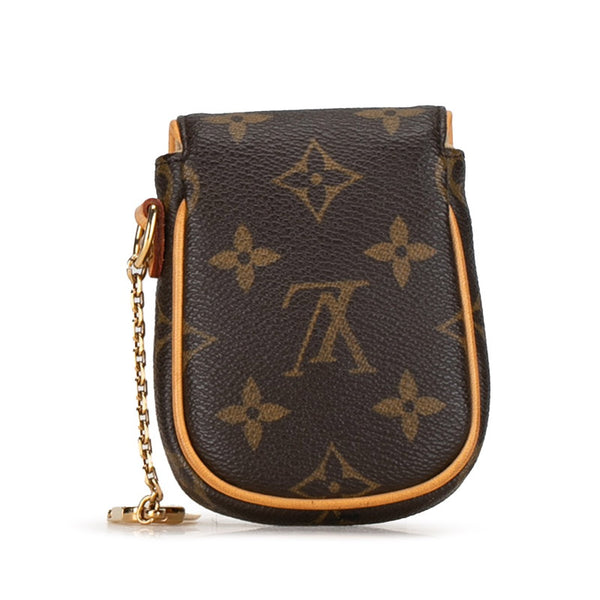 ルイ ヴィトン モノグラム ポシェット トゥラム ポシェット M60020 ブラウン PVC レザー レディース LOUIS VUITTON 【中古】