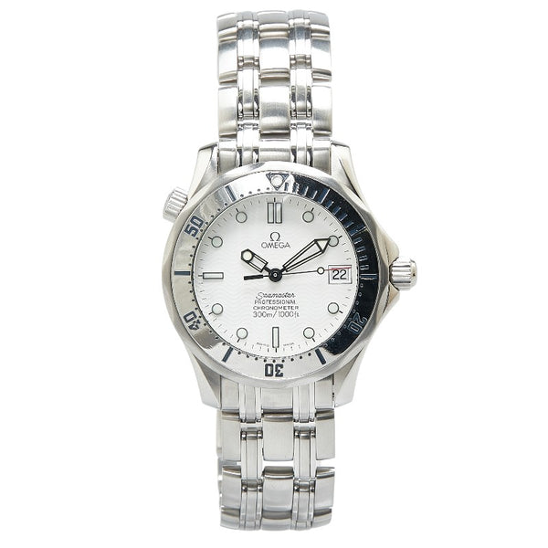 オメガ シーマスター300 腕時計 2552.2 自動巻き ホワイト文字盤 ステンレススチール メンズ OMEGA 【中古】