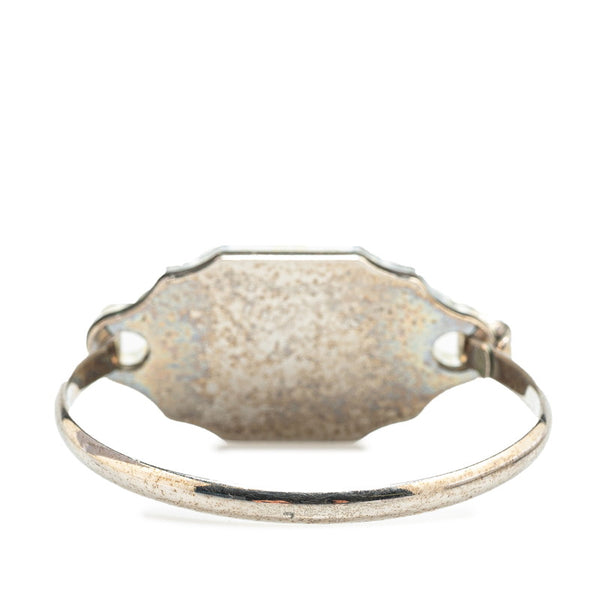 シャネル ココマーク ミラー バングル シルバー メタル レディース CHANEL 【中古】