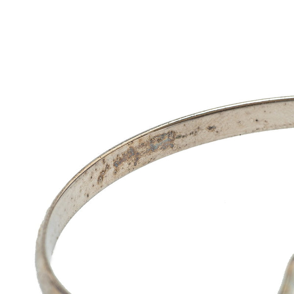 シャネル ココマーク ミラー バングル シルバー メタル レディース CHANEL 【中古】