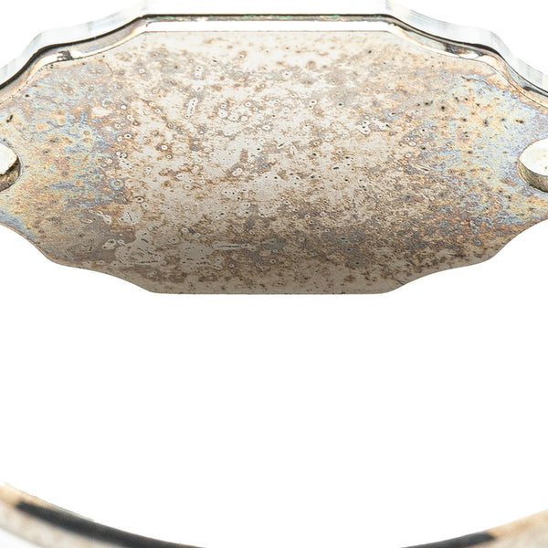 シャネル ココマーク ミラー バングル シルバー メタル レディース CHANEL 【中古】