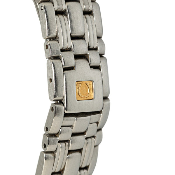 オメガ シーマスター120 腕時計 2571.31 クオーツ シルバー文字盤 ステンレススチール レディース OMEGA 【中古】