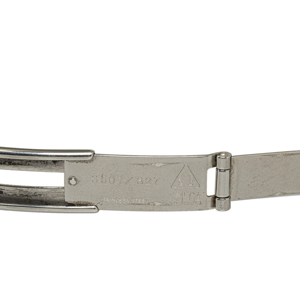 オメガ シーマスター120 腕時計 2571.31 クオーツ シルバー文字盤 ステンレススチール レディース OMEGA 【中古】