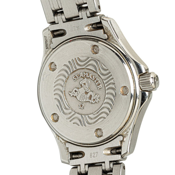 オメガ シーマスター120 腕時計 2571.31 クオーツ シルバー文字盤 ステンレススチール レディース OMEGA 【中古】