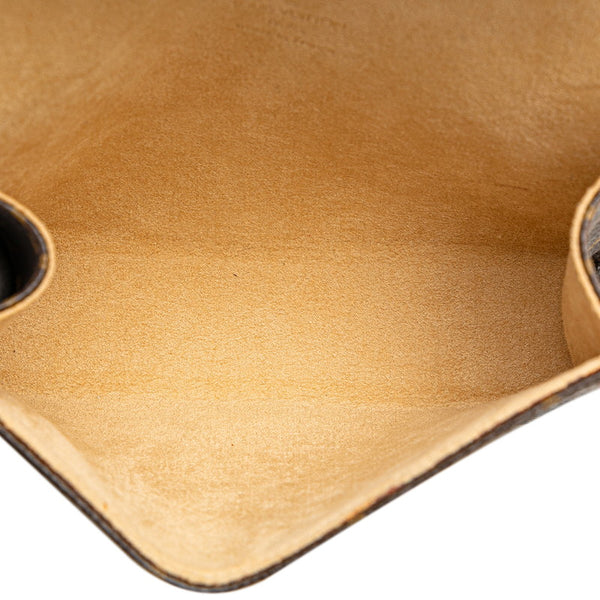 ルイ ヴィトン モノグラム ポシェット フロランティーヌ ショルダーバッグ M51855 ブラウン PVC レザー レディース LOUIS VUITTON 【中古】