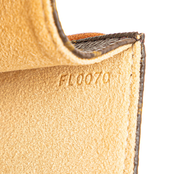 ルイ ヴィトン モノグラム ポシェット フロランティーヌ ショルダーバッグ M51855 ブラウン PVC レザー レディース LOUIS VUITTON 【中古】
