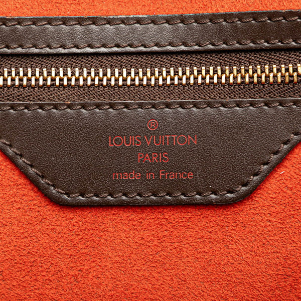 ルイ ヴィトン ダミエ マノスクGM トートバッグ N51120 ブラウン PVC レザー レディース LOUIS VUITTON 【中古】