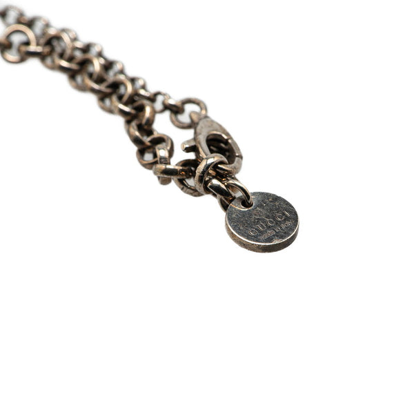 グッチ インターロッキングG ネックレス SV925 シルバー メンズ GUCCI 【中古】