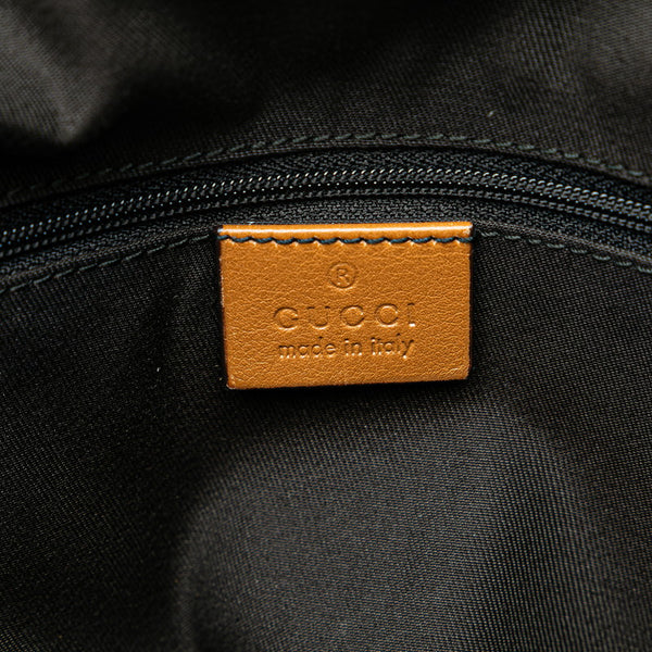 グッチ ディアマンテ スーキー ハンドバッグ ショルダーバッグ 2WAY 223974 ベージュ ブラウン キャンバス レザー レディース GUCCI 【中古】