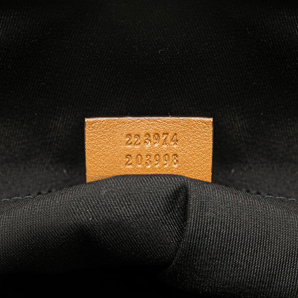 グッチ ディアマンテ スーキー ハンドバッグ ショルダーバッグ 2WAY 223974 ベージュ ブラウン キャンバス レザー レディース GUCCI 【中古】