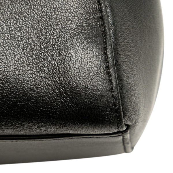 フェンディ ピーカブー ミニ ハンドバッグ ショルダーバッグ 2WAY 8BN244 ブラック レザー レディース FENDI 【中古】