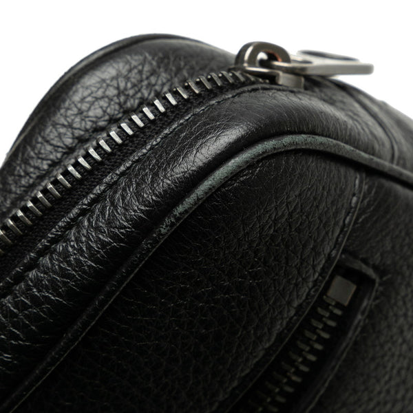 ボッテガヴェネタ イントレチャート クラッチバッグ ブラック レザー レディース BOTTEGAVENETA 【中古】