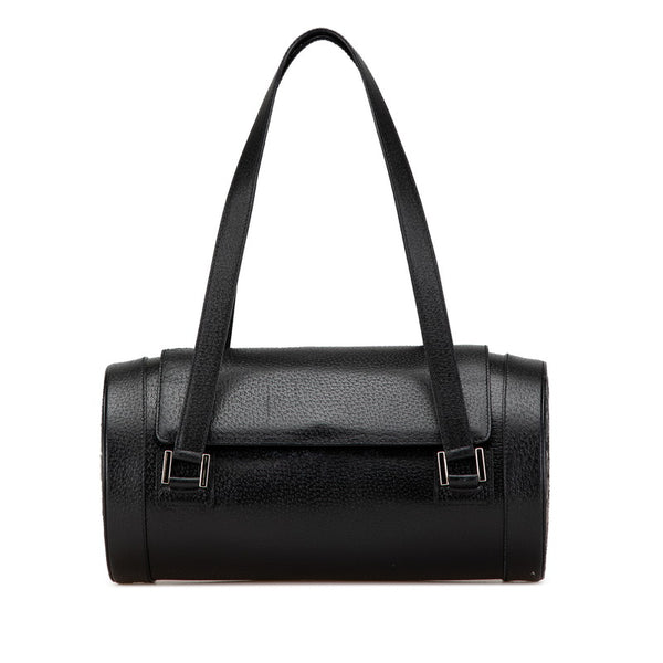 ブルガリ B-ZERO1 ビーゼロワン ボストンバッグ ブラック レザー レディース BVLGARI 【中古】