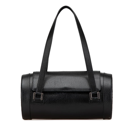 ブルガリ B-ZERO1 ビーゼロワン ボストンバッグ ブラック レザー レディース BVLGARI 【中古】