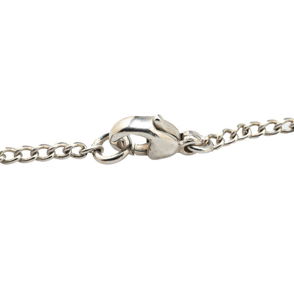 シャネル ココマーク ペンダントネックレス シルバー メタル レディース CHANEL 【中古】