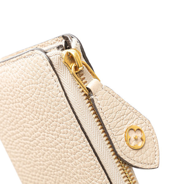 ルイ ヴィトン ポルトフォイユ コメット 長財布 M63104 ガレ ベージュ トリヨンレザー レディース LOUIS VUITTON 【中古】