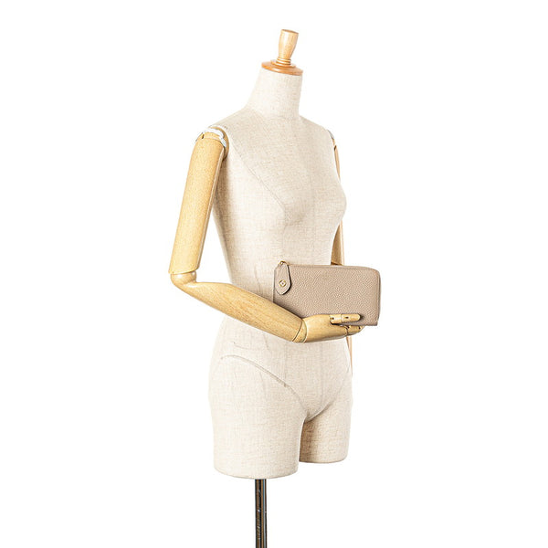 ルイ ヴィトン ポルトフォイユ コメット 長財布 M63104 ガレ ベージュ トリヨンレザー レディース LOUIS VUITTON 【中古】