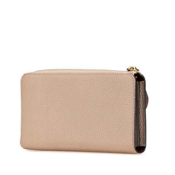 ルイ ヴィトン ポルトフォイユ コメット 長財布 M63104 ガレ ベージュ トリヨンレザー レディース LOUIS VUITTON 【中古】