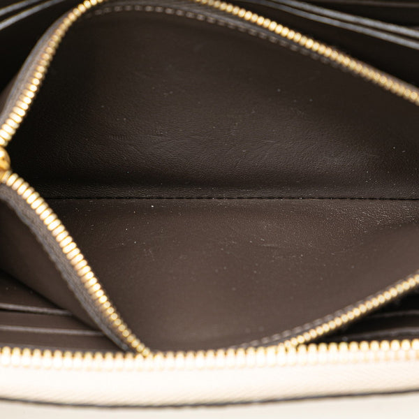 ルイ ヴィトン ポルトフォイユ コメット 長財布 M63104 ガレ ベージュ トリヨンレザー レディース LOUIS VUITTON 【中古】