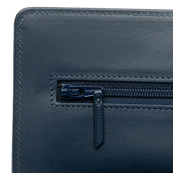 シャネル ココマーク チェーンウォレット ショルダーバッグ ブルー キャビアスキン レディース CHANEL 【中古】