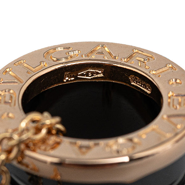 ブルガリ ビーゼロワン ネックレス 750 セラミック レディース BVLGARI 【中古】