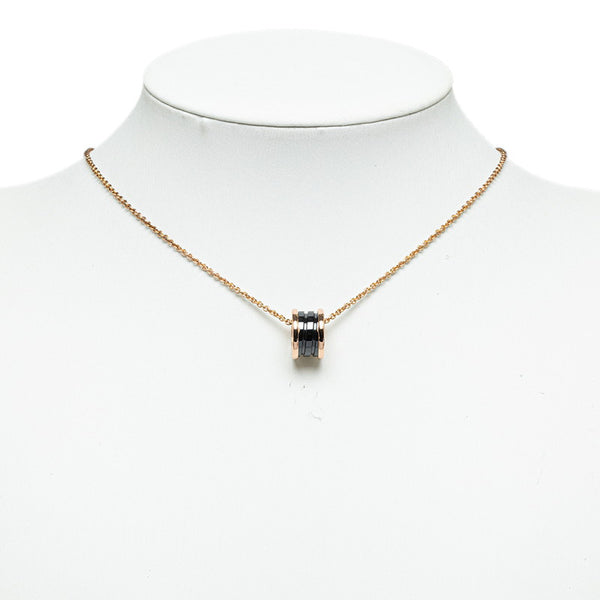 ブルガリ ビーゼロワン ネックレス 750 セラミック レディース BVLGARI 【中古】