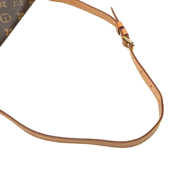 ルイ ヴィトン モノグラム ミュゼット タンゴ ショート ショルダーバッグ M51257 ブラウン PVC レザー レディース LOUIS VUITTON 【中古】