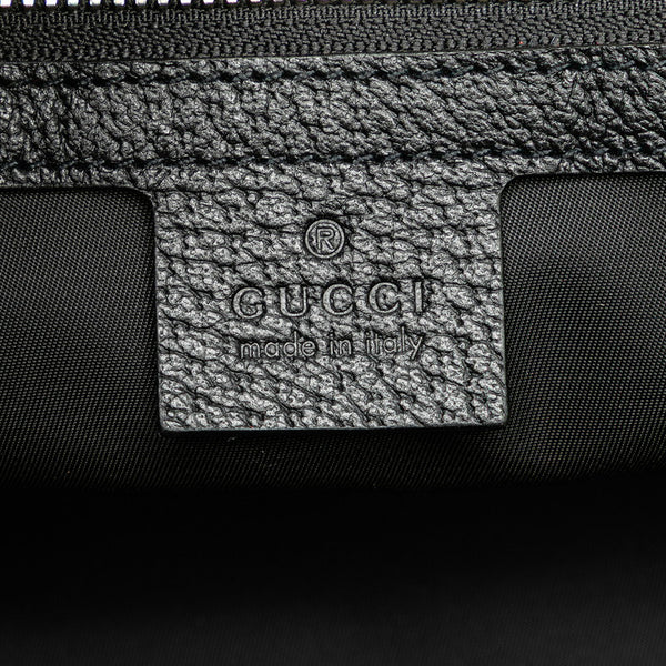 グッチ GGナイロン オフザグリッド トートバッグ ショルダーバッグ 2WAY 630353 ブラック ナイロン レザー レディース GUCCI 【中古】