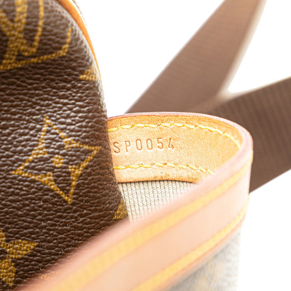 ルイ ヴィトン モノグラム  リポーターPM 斜め掛け ショルダーバッグ  M45254 ブラウン PVC レザー レディース LOUIS VUITTON 【中古】