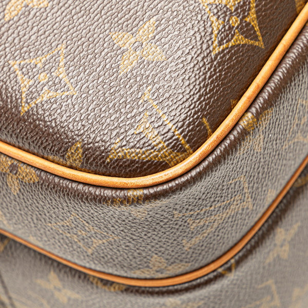 ルイ ヴィトン モノグラム  リポーターPM 斜め掛け ショルダーバッグ  M45254 ブラウン PVC レザー レディース LOUIS VUITTON 【中古】