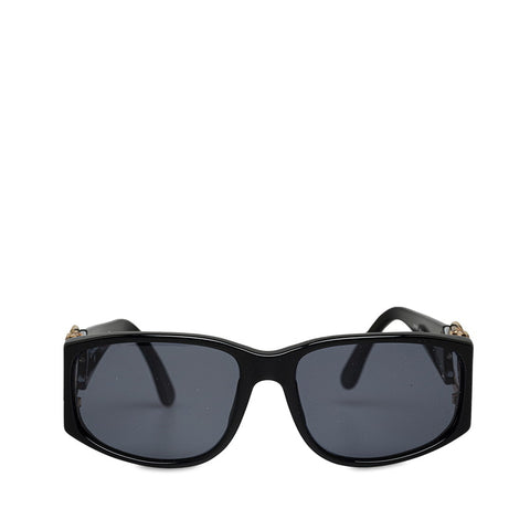 シャネル サングラス 02461 ブラック プラスチック レディース CHANEL 【中古】
