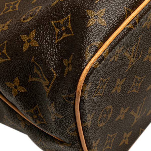 ルイ ヴィトン モノグラム　 パレルモPM ハンドバッグ ショルダーバッグ 2WAY M40145 ブラウン PVC レザー レディース LOUIS VUITTON 【中古】