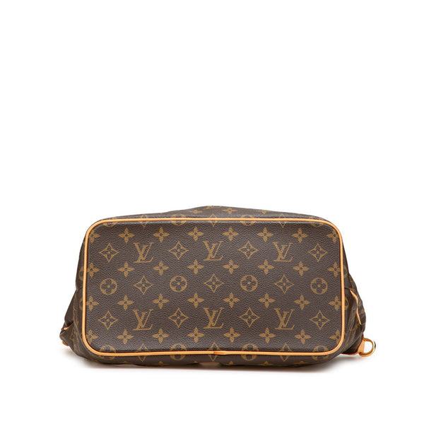 ルイ ヴィトン モノグラム　 パレルモPM ハンドバッグ ショルダーバッグ 2WAY M40145 ブラウン PVC レザー レディース LOUIS VUITTON 【中古】