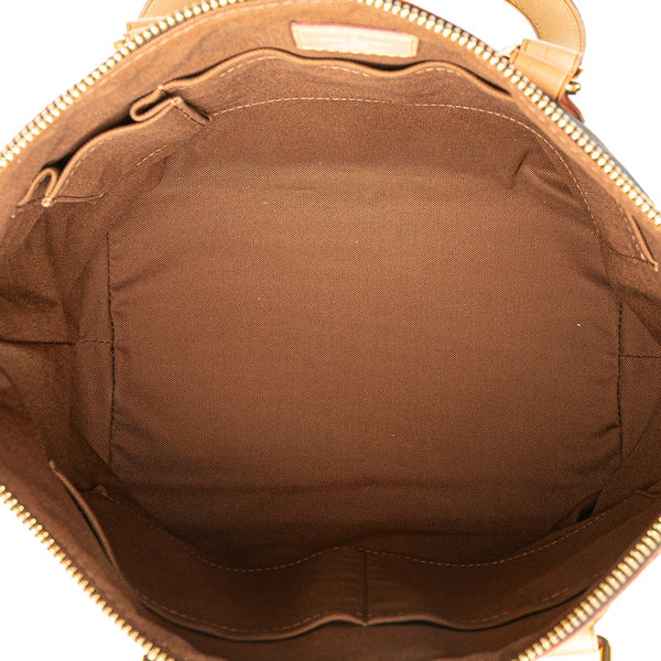 ルイ ヴィトン モノグラム　 パレルモPM ハンドバッグ ショルダーバッグ 2WAY M40145 ブラウン PVC レザー レディース LOUIS VUITTON 【中古】