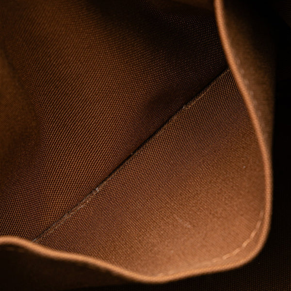 ルイ ヴィトン モノグラム　 パレルモPM ハンドバッグ ショルダーバッグ 2WAY M40145 ブラウン PVC レザー レディース LOUIS VUITTON 【中古】