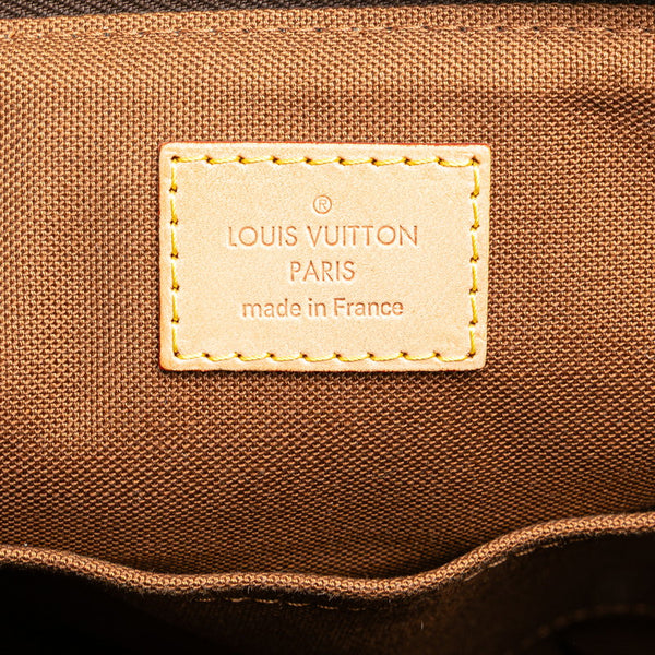 ルイ ヴィトン モノグラム　 パレルモPM ハンドバッグ ショルダーバッグ 2WAY M40145 ブラウン PVC レザー レディース LOUIS VUITTON 【中古】