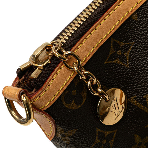 ルイ ヴィトン モノグラム　 パレルモPM ハンドバッグ ショルダーバッグ 2WAY M40145 ブラウン PVC レザー レディース LOUIS VUITTON 【中古】