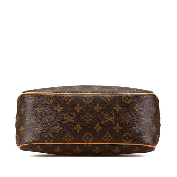 ルイ ヴィトン モノグラム トゥルーヴィル ハンドバッグ M42228 ブラウン PVC レザー レディース LOUIS VUITTON 【中古】
