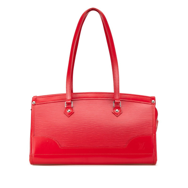 ルイ ヴィトン エピ マドレーヌPM トートバッグ ショルダーバッグ M5933E ルージュ レッド レザー レディース LOUIS VUITTON 【中古】