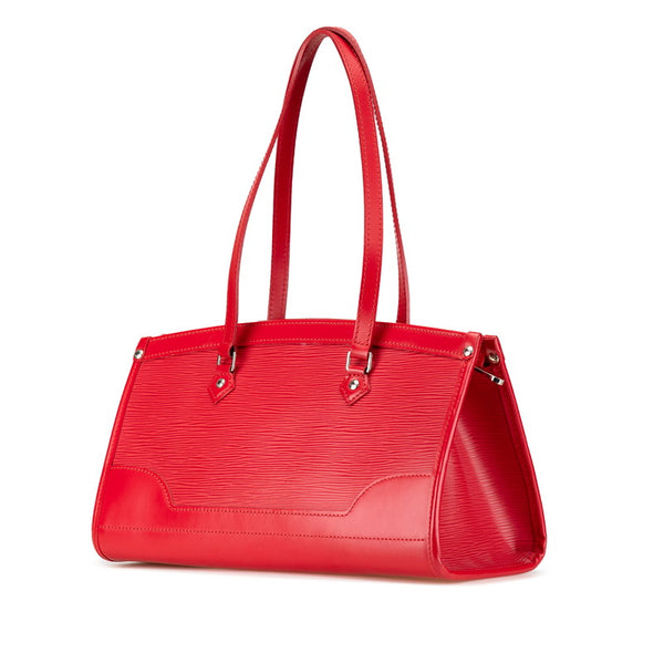 ルイ ヴィトン エピ マドレーヌPM トートバッグ ショルダーバッグ M5933E ルージュ レッド レザー レディース LOUIS VUITTON 【中古】