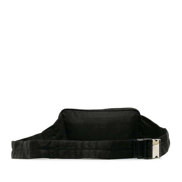 プラダ ボディバッグ ウエストバッグ 2VL977 ブラック ナイロン レディース PRADA 【中古】