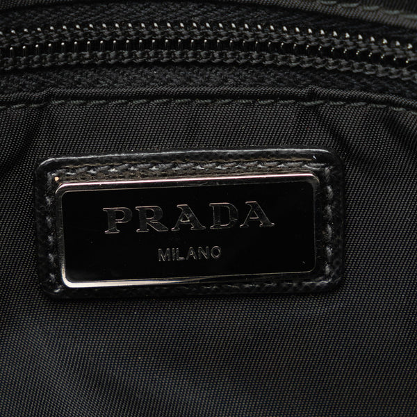 プラダ ボディバッグ ウエストバッグ 2VL977 ブラック ナイロン レディース PRADA 【中古】