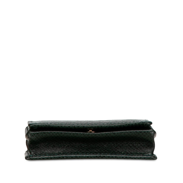 ルイ ヴィトン タイガ ポルトモネ ボワット  コインケース M30384  エピセア グリーン レザー レディース LOUIS VUITTON 【中古】