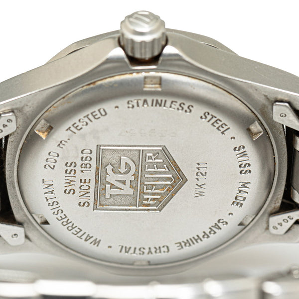 タグホイヤー プロフェッショナル 200 腕時計 WK1211 クオーツ ホワイト文字盤 ステンレススチール メンズ TAG HEUER 【中古】