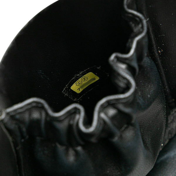 シャネル ココマーク ハンドバッグ バニティバッグ ブラック キャビアスキン レディース CHANEL 【中古】