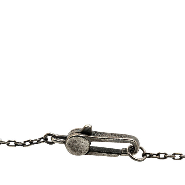 グッチ カットアウトG クロス ネックレス SV925 シルバー レディース GUCCI 【中古】