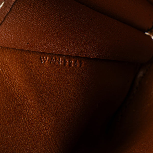 セリーヌ キュイル トリオンフ チェーン ショルダーバッグ ブラウン レザー レディース CELINE 【中古】