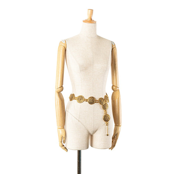 シャネル ヴィンテージ 1985 ベルト ゴールド メッキ レディース CHANEL 【中古】